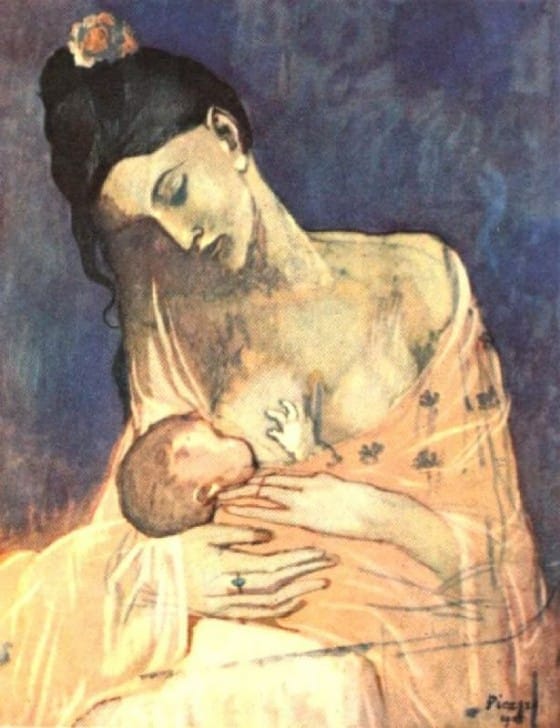 PABLO-PICASSO-MOTHER-AND-CHILD-3